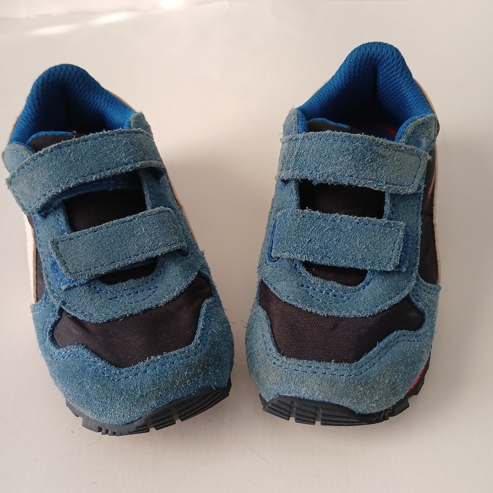 Puma ST Runner Nylon Blue Shoes, Baby Sneaker Size 7C